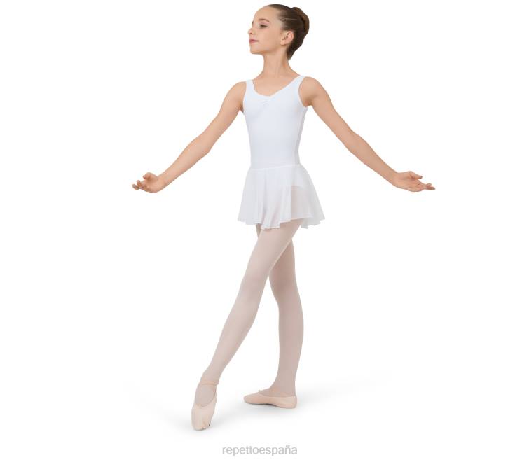 ropa Repetto túnica con escote fruncido moda niños 6NH6661