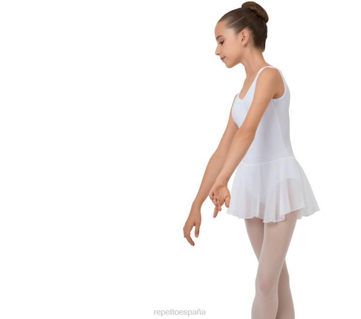 ropa Repetto túnica con escote fruncido moda niños 6NH6661