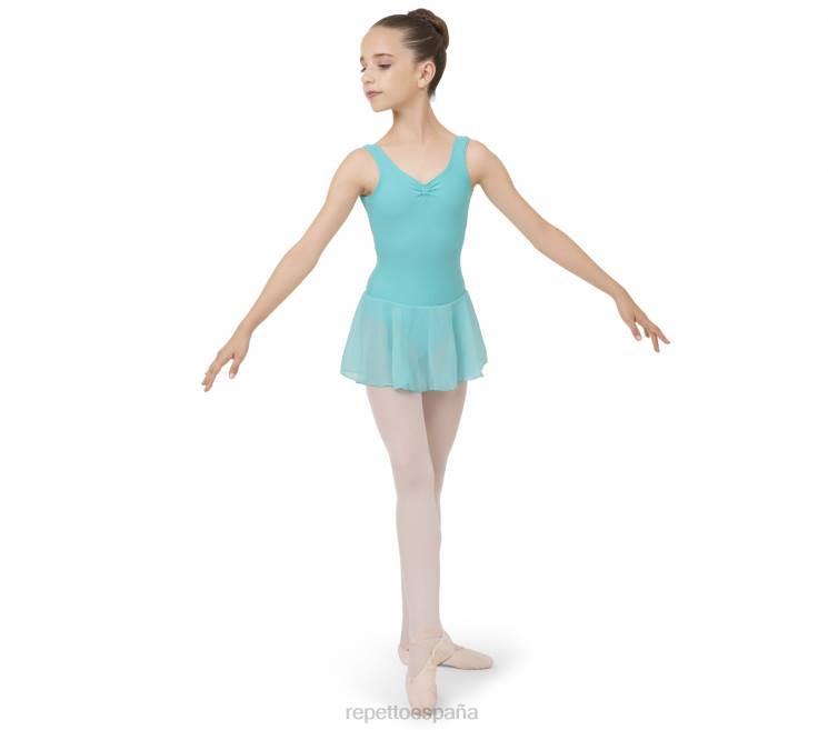 ropa Repetto túnica con escote fruncido moda niños 6NH6713